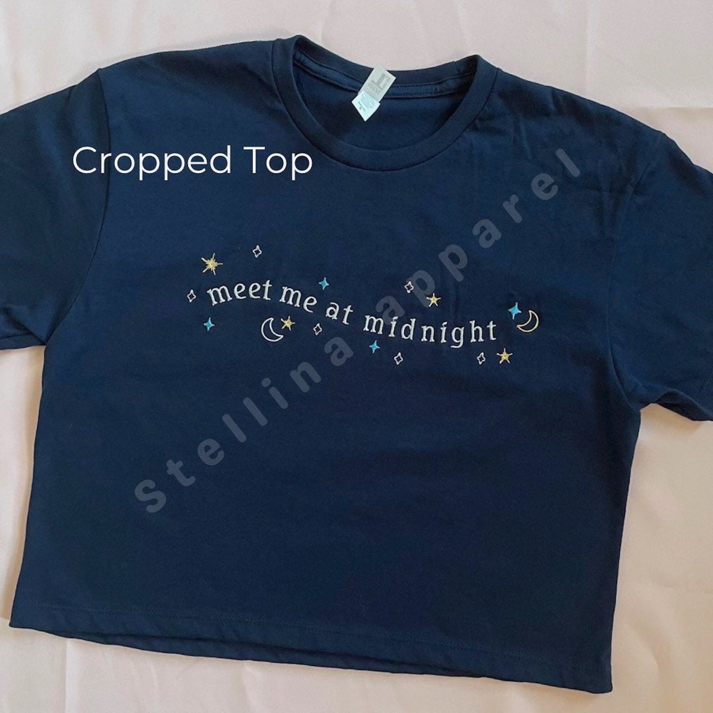 Meet Me at Midnight - Embroidered Taylor Shirt/Crewneck